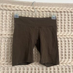 TNA XXS Brown Biker Shorts